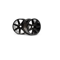 HPI 7 Spoke Black Chrome Trophy Truggy Wheel [101156]