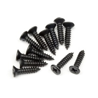 HPI TP. Flat Head Screw M2.6X12mm (12Pcs)