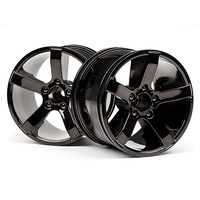HPI MT Wheels Black Chrome (PR) HPI-101309