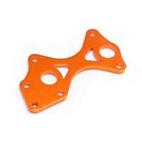 HPI Front Holder for Diff Gear 7075 Trophy Truggy (Orange) HPI-101762