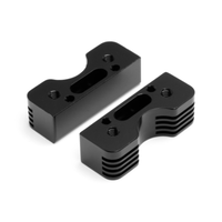 HPI CNC Engine Cooling Mount Set Trophy Series (Black) HPI-101771