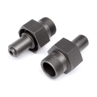 HPI Front Hex Hub 24mm Gunmetal (2 Pcs) HPI-102156