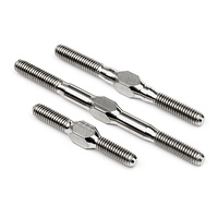 HPI Titanium Turnbuckle Set Silver Cyber 10B HPI-102456