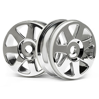 HPI V7 Wheel Chrome Rims (42X83MM/2PCS) HPI-103679