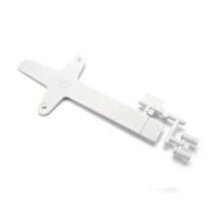 HPI Battery Brace Set (White) [104654]