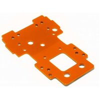 HPI Bulkhead Lower Plate 2.5mm (Orange)