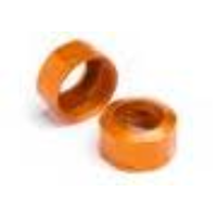 HPI Shock Cap 12XM 13 x 0.8mm Orange / Grooved (2pcs) HPI-106633
