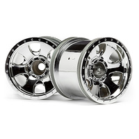 HPI Warlock Wheel Chrome 2.2inch (2 PCS) HPI-106722