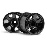 HPI Warlock Wheel Black (2.2In/2Pcs) [106724]