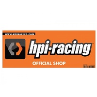 HPI Logo Small Window Sticker - Double Sided