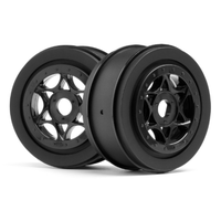 HPI AH-64 Wheel Black (42x83mm/2pcs) HPI-107384