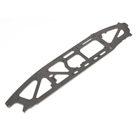 HPI TVP Chassis Left 4mm (Super 5SC Flux/Gray)