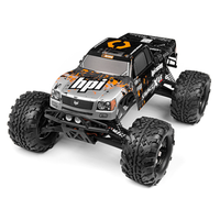 HPI Nitro GT-3 Truck Painted Body Shell (Silver / Black)