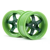 HPI Work Meister S1 Wheel Green (3mm Offset/2Pcs) [111090]