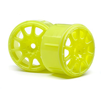 HPI Method Rallycross Wheel Yellow (Micro RS4/4Pcs)