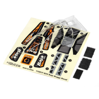 HPI 114283 Q32 Baja Buggy Body And Wing Set (Clear)