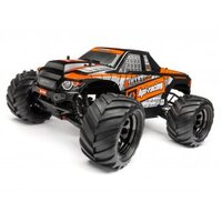 HPI Trimmed & Painted Bullet Flux MT Body (Black) w/Decals