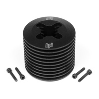HPI Aluminium Heatsink Head (black/F3.5)