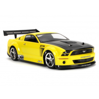 HPI 1/10 Ford Mustang GT-R Clear Plastic Body Shell (200mm) HPI-17504