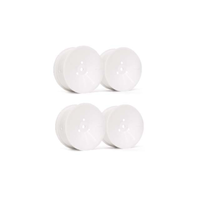 HPI Aero-dish Wheel 24mm White 4pce HPI-30028
