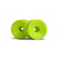 HPI DISH WHEEL YELLOW 2.2IN/2P