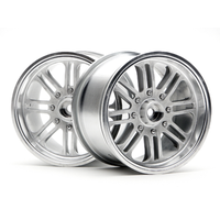 HPI 8 Spoke Wheel Matte Chrome 83X