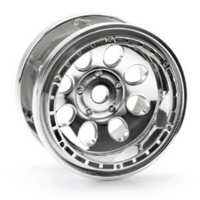 HPI Rock 8 Bead Lock Chrome 55 x 36mm 2pce HPI-3213