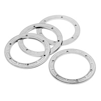 HPI Bead Lock Ring 6 Hole (Silver/47X62X2.0mm 2pcs) HPI-3230