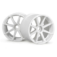 HPI Blast Wheel White 2pcs Savage 115 x 70mm HPI-3255