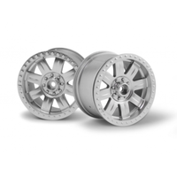 HPI Ringz Wheel Matt Chrome 2pce HPI-3263