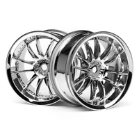 HPI Work XSA 02C Wheels 26mm Chrome HPI-3280