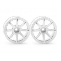 HPI Work Emotion XC8 Wheel 26mm White (9mm Offset)