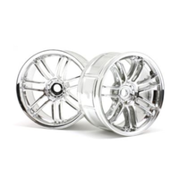 HPI 3342 LP35 Wheel Rays Volkracing RE30 Chrome (2Pcs)