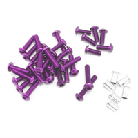 HPI E10 Aluminium Screw Set (Purple) HPI-38066