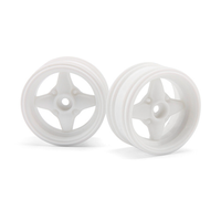 HPI MX60 4 Spoke Wheel White (3mm Offset/2PC) HPI-3905