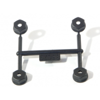 HPI SHOCK CAP SET - 4 SHOCKS