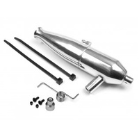 HPI Aluminium Tuned Pipe (Polished/21+) [86138]