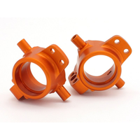 HPI Hd Aluminium Front Hub Carrier Orange 2pcs HPI-86994