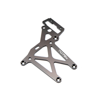 HPI HD Rear Upper Plate 7075 Gunmetal HPI-87289