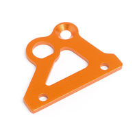 HPI Brake Holder Plate (Orange) [87487]