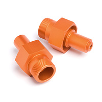 HPI Front Hex Hub 24mm 2Pcs (Orange) HPI-87493