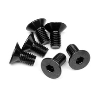 HPI 94727 Flat Head Screw M5X10mm (Hex Socket/6Pcs)