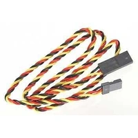Hitec 24in Twisted Heavy Duty Servo Extension Lead