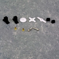 Hitec Micro Horn & Hardware Set, HS-60/81/85