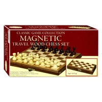  Chess, Walnut, 11" Magnetic 