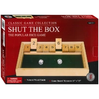 Shut The Box! Dice Game Classic Game Collection