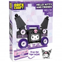 Brickcraft Hello Kitty Kuromi Boom Box 139pcs Building Set