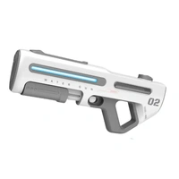 Huidi Electric Water Pistol with Light & Recoil Effect (Blue)