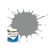 Humbrol Enamel 126 US Medium Grey Satin 14mL Paint