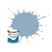 Humbrol Enamel 128 US Grey Satin 14mL Paint